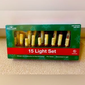 COPY - Kurt Adler 15 light candle set